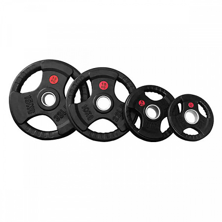 Диск обрезиненный WB-15 Hix Fitness от 2.5 кг до 25 кг.